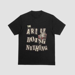 the eclipse & co. "the art of doing nothing" oversized t shirt