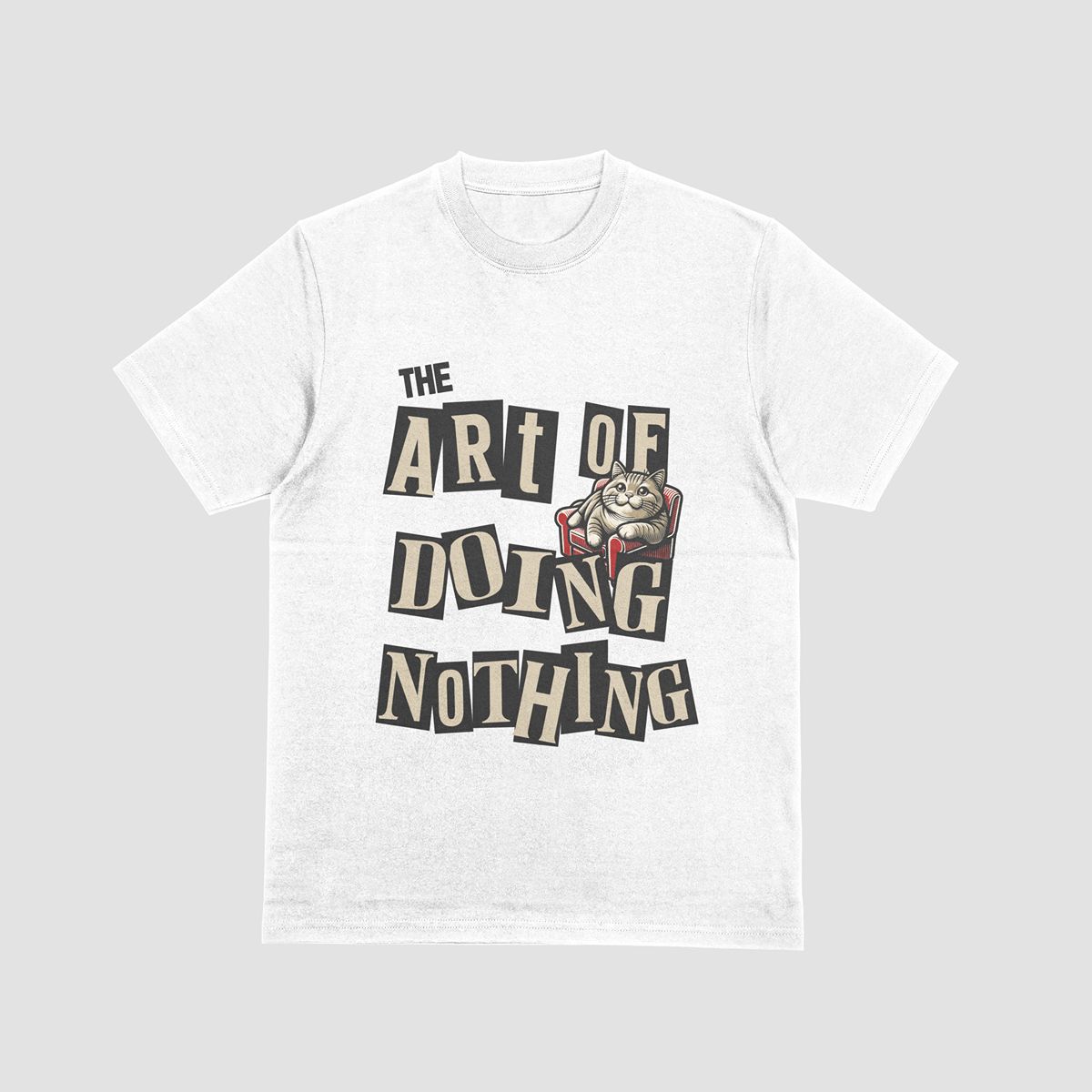the eclipse & co. "the art of doing nothing" oversized t shirt