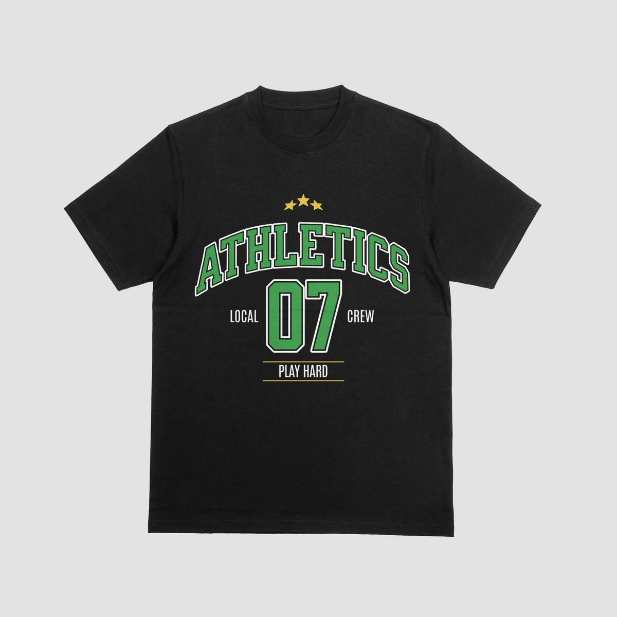 the eclipse & co. "athletics 07" oversized t shirt the eclipse & co. "athletics 07" oversized t shirt