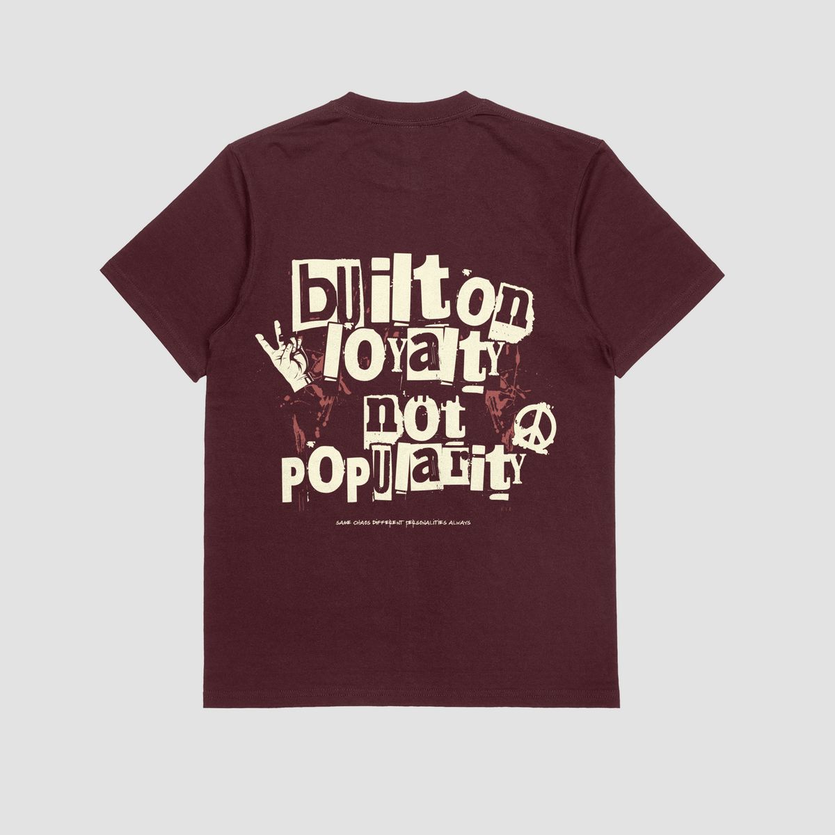 the eclipse & co. "built on loyalty" oversized t shirt the eclipse & co. "built on loyalty" oversized t shirt