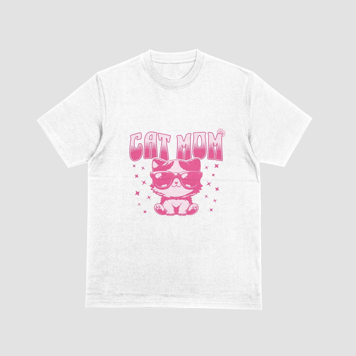 the eclipse & co. "cat mom" oversized t shirt the eclipse & co. "cat mom" oversized t shirt