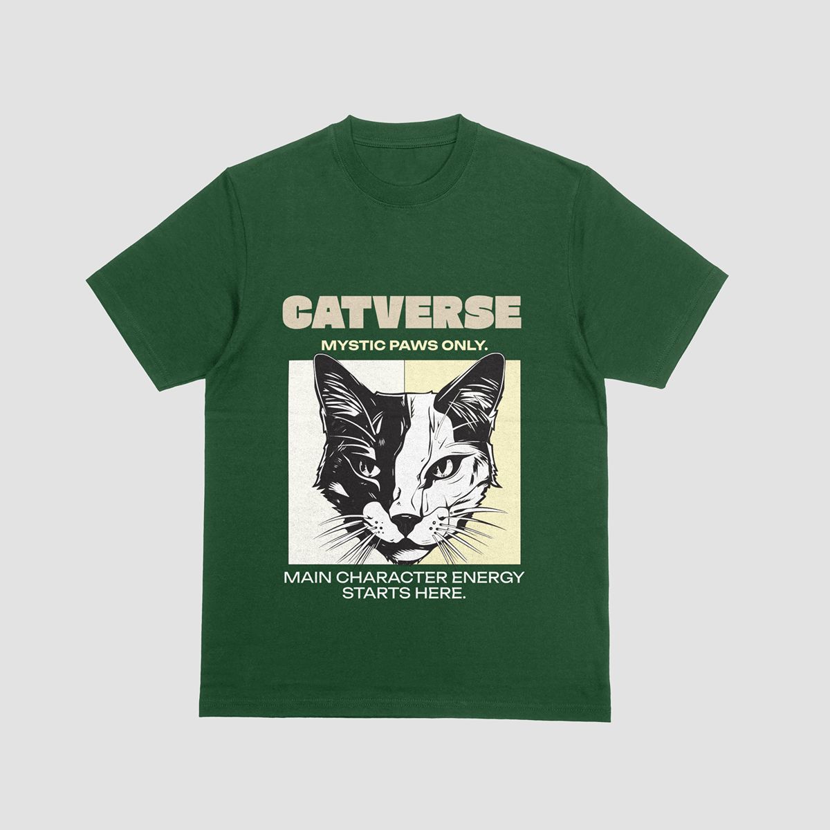 the eclipse & co. "catverse" oversized t shirt the eclipse & co. "catverse" oversized t shirt