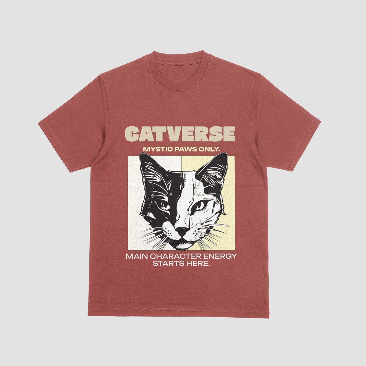 the eclipse & co. "catverse" oversized t shirt the eclipse & co. "catverse" oversized t shirt