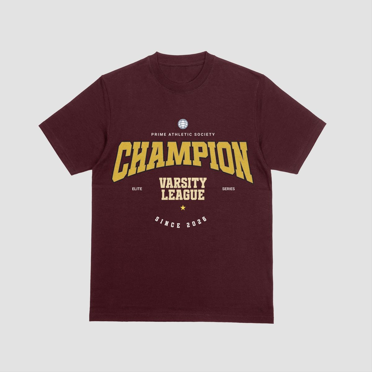 the eclipse & co. "champion" oversized t shirt the eclipse & co. "champion" oversized t shirt