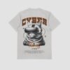 the eclipse & co. "cyber paws" oversized t shirt