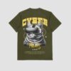 the eclipse & co. "cyber paws" oversized t shirt