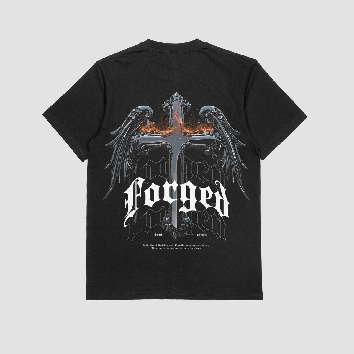 the eclipse & co. "forged" oversized t shirt