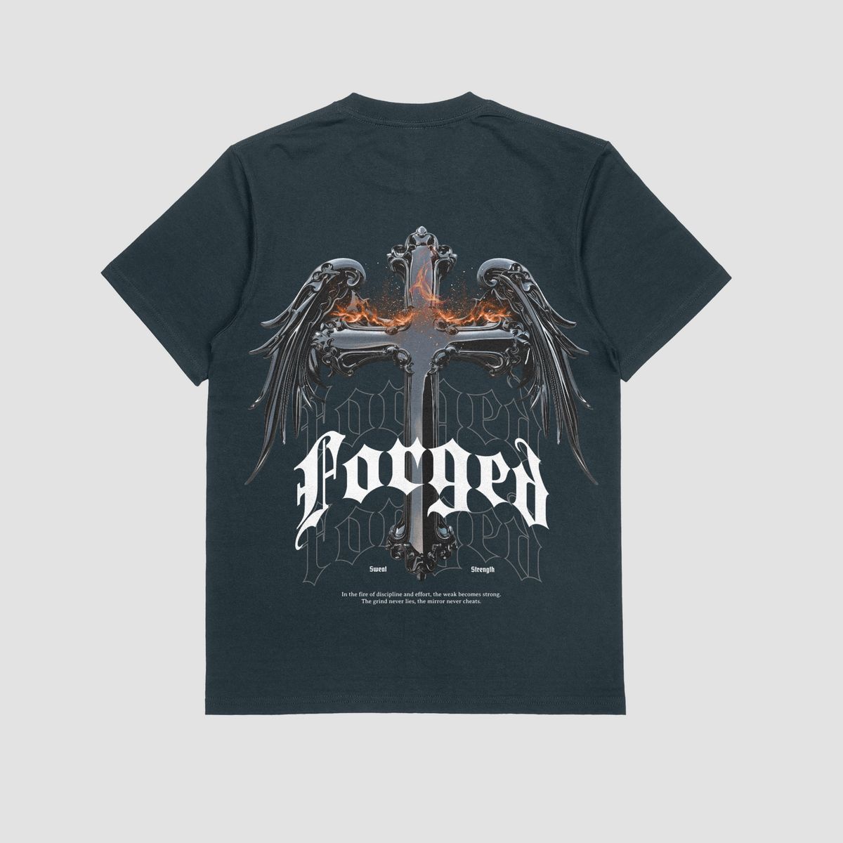 the eclipse & co. "forged" oversized t shirt