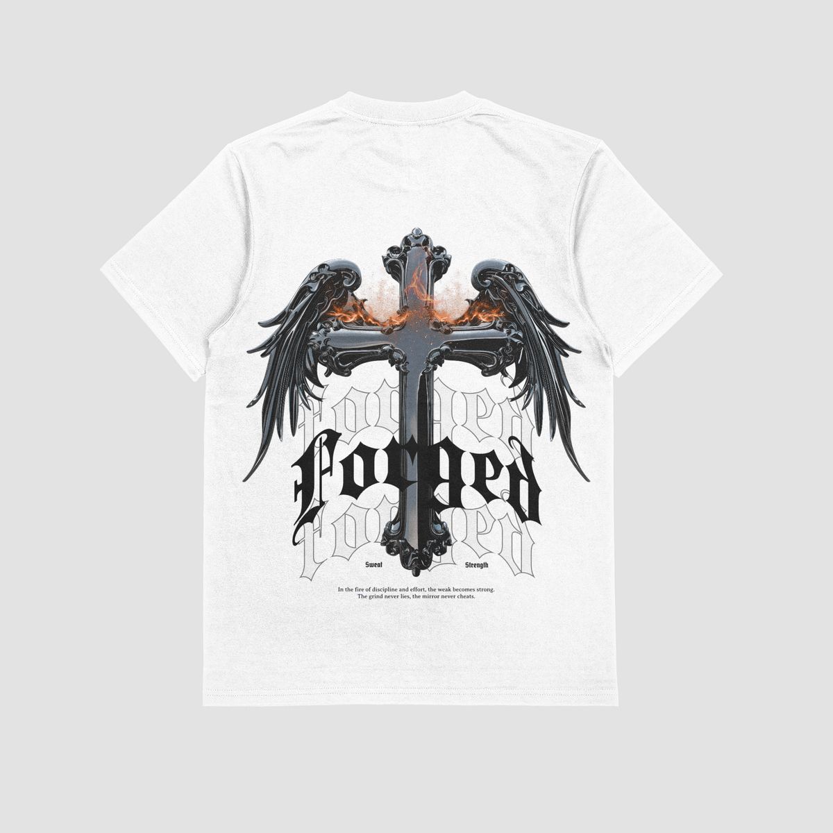 the eclipse & co. "forged" oversized t shirt