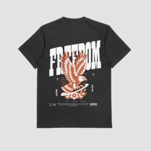 the eclipse & co. "freedom" oversized t shirt