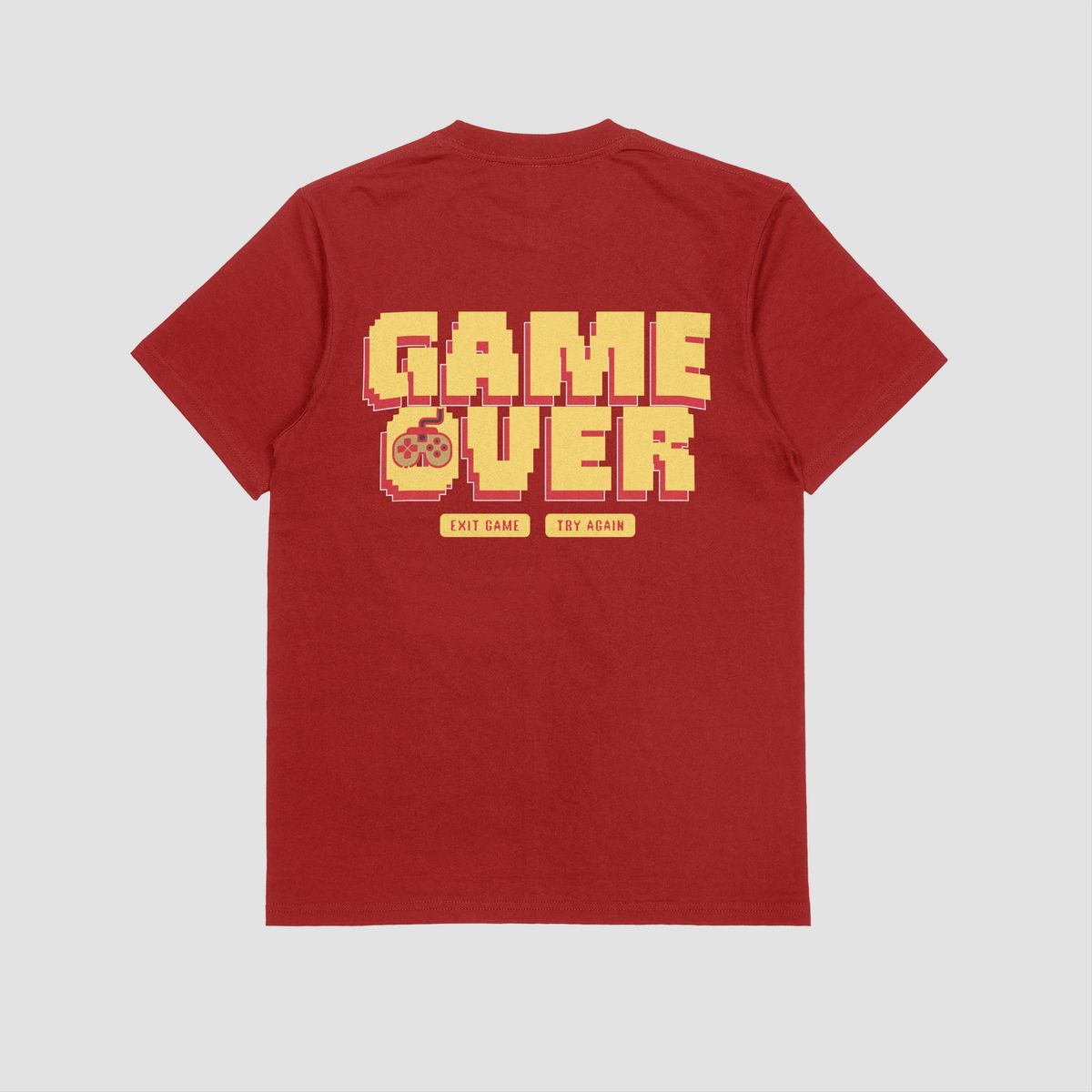 the eclipse & co. "game over" oversized t shirt the eclipse & co. "game over" oversized t shirt