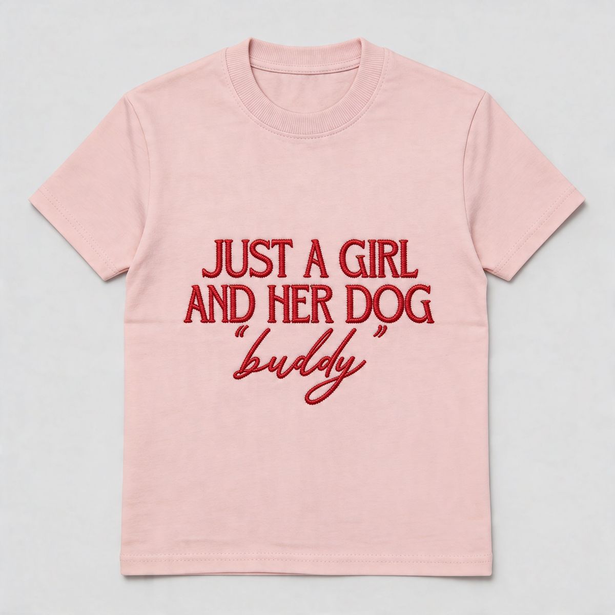 the eclipse & co. "just a girl and her dog" oversized t shirt the eclipse & co. "just a girl and her dog" oversized t shirt