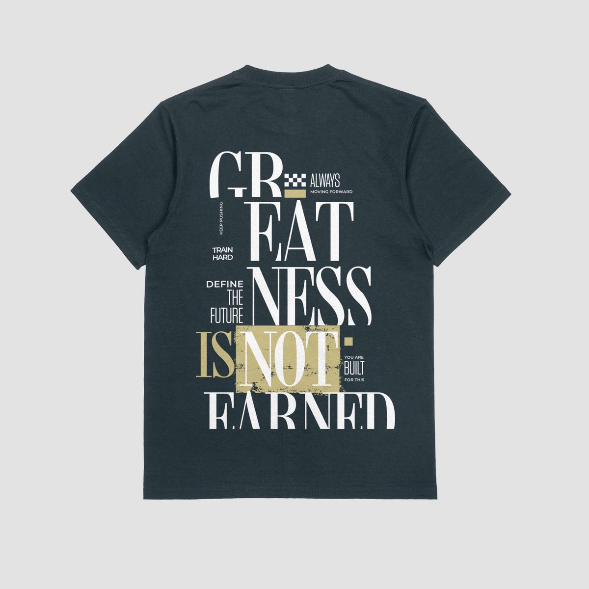 the eclipse & co. "greatness is not" oversized t shirt the eclipse & co. "greatness is not" oversized t shirt