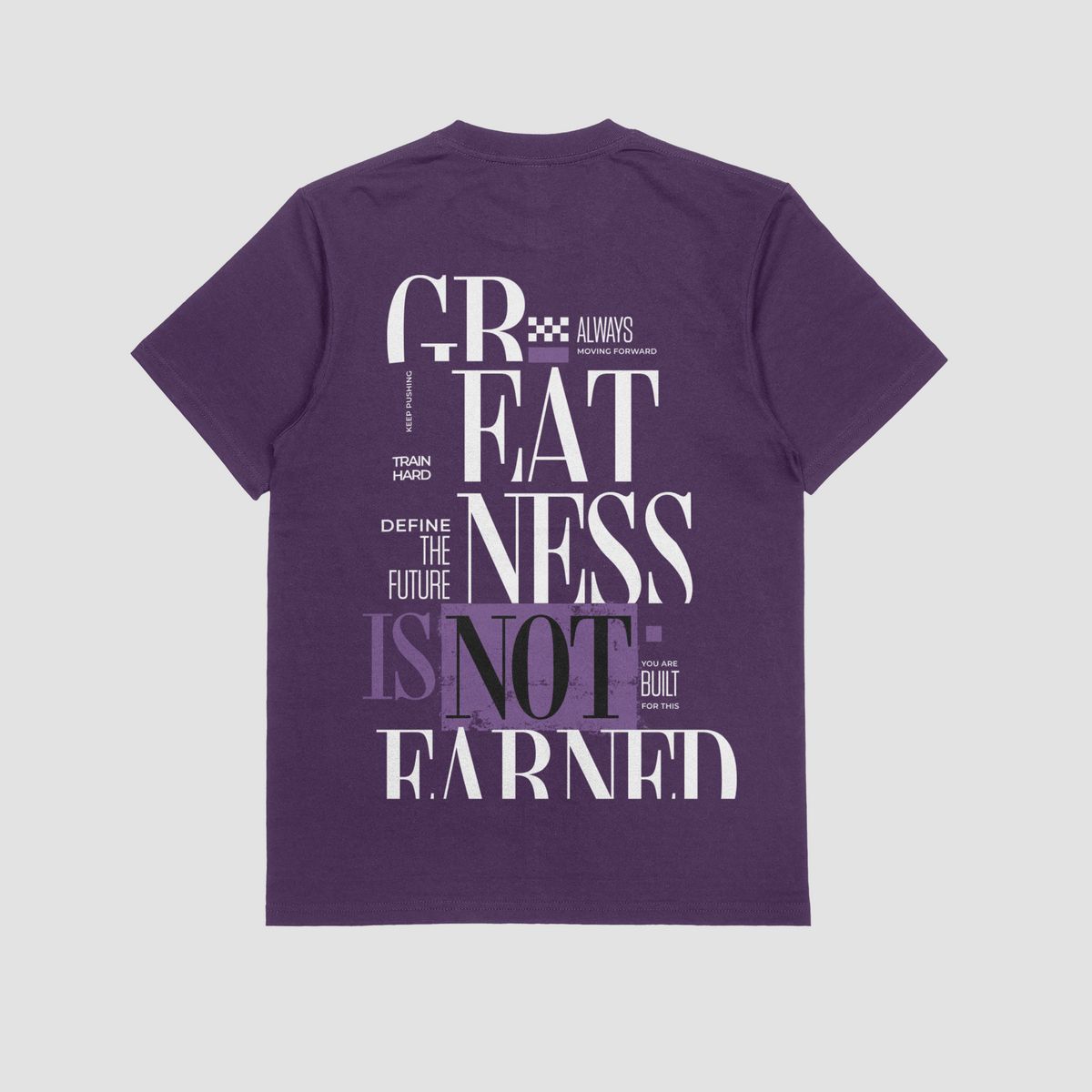 the eclipse & co. "greatness is not" oversized t shirt the eclipse & co. "greatness is not" oversized t shirt