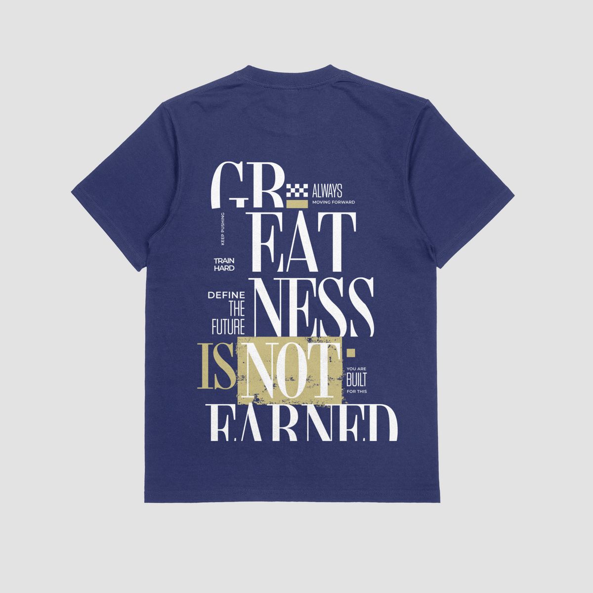 the eclipse & co. "greatness is not" oversized t shirt the eclipse & co. "greatness is not" oversized t shirt