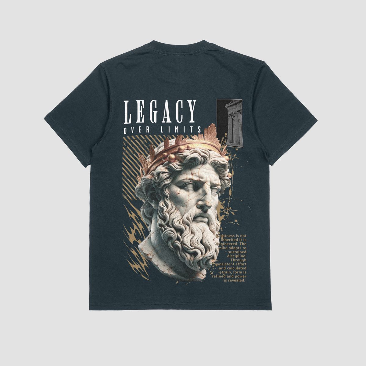 the eclipse & co. "legacy" oversized t shirt the eclipse & co. "legacy" oversized t shirt