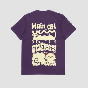 the eclipse & co. "main cat energy" oversized t shirt