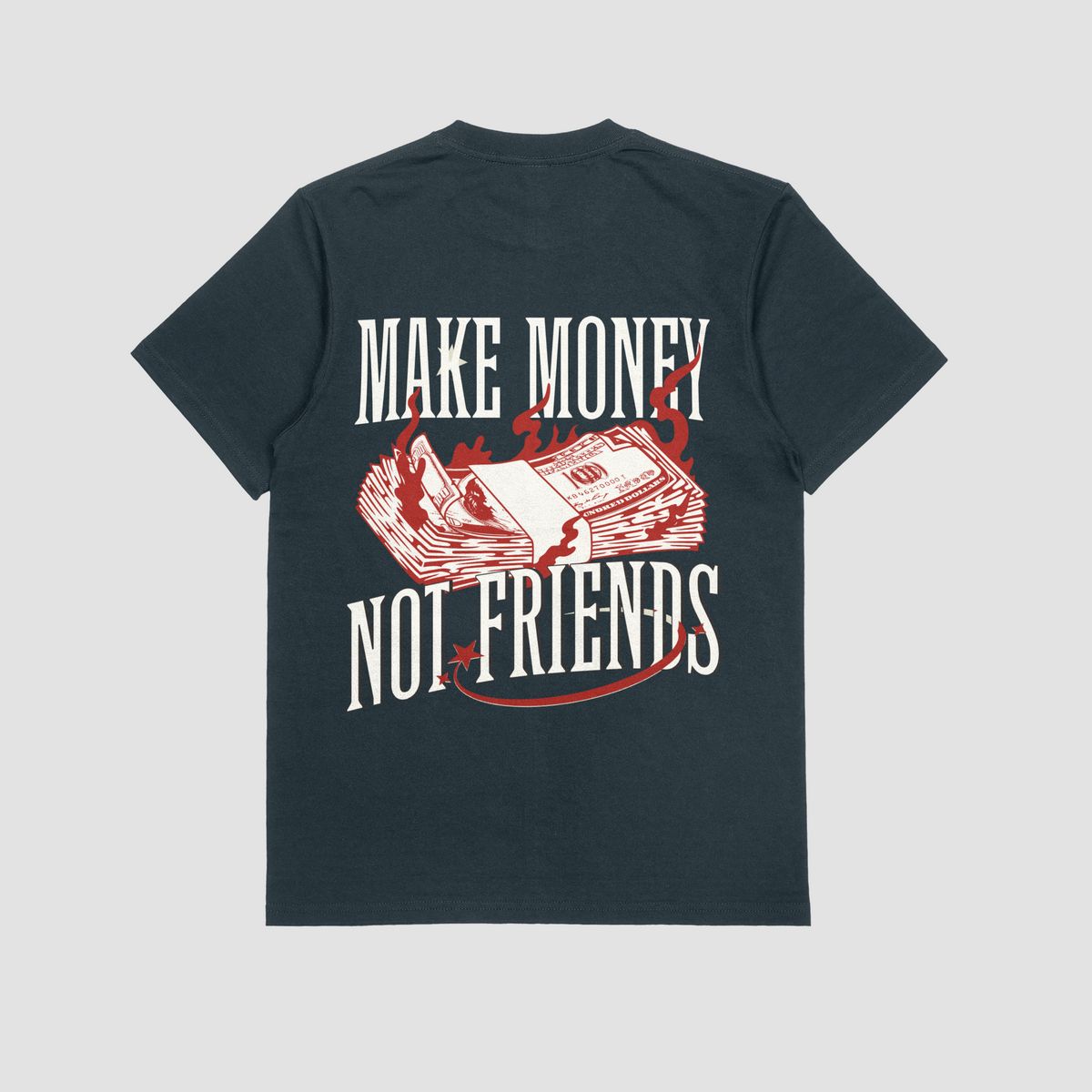 the eclipse & co. "make money" oversized t shirt the eclipse & co. "make money" oversized t shirt