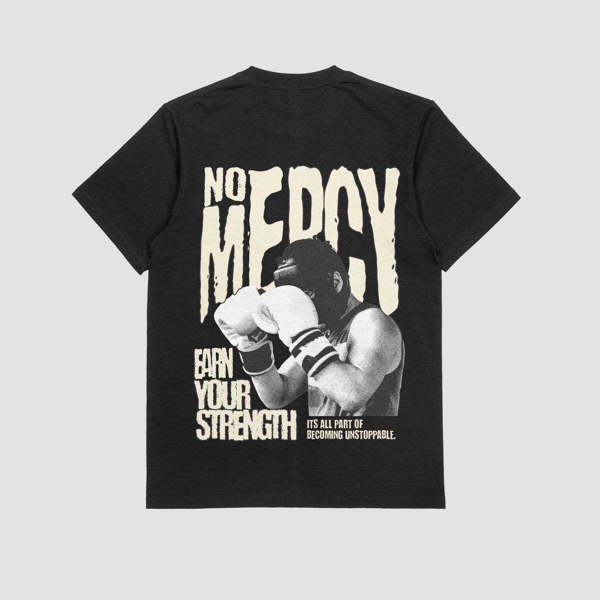 the eclipse & co. "no mercy" oversized t shirt
