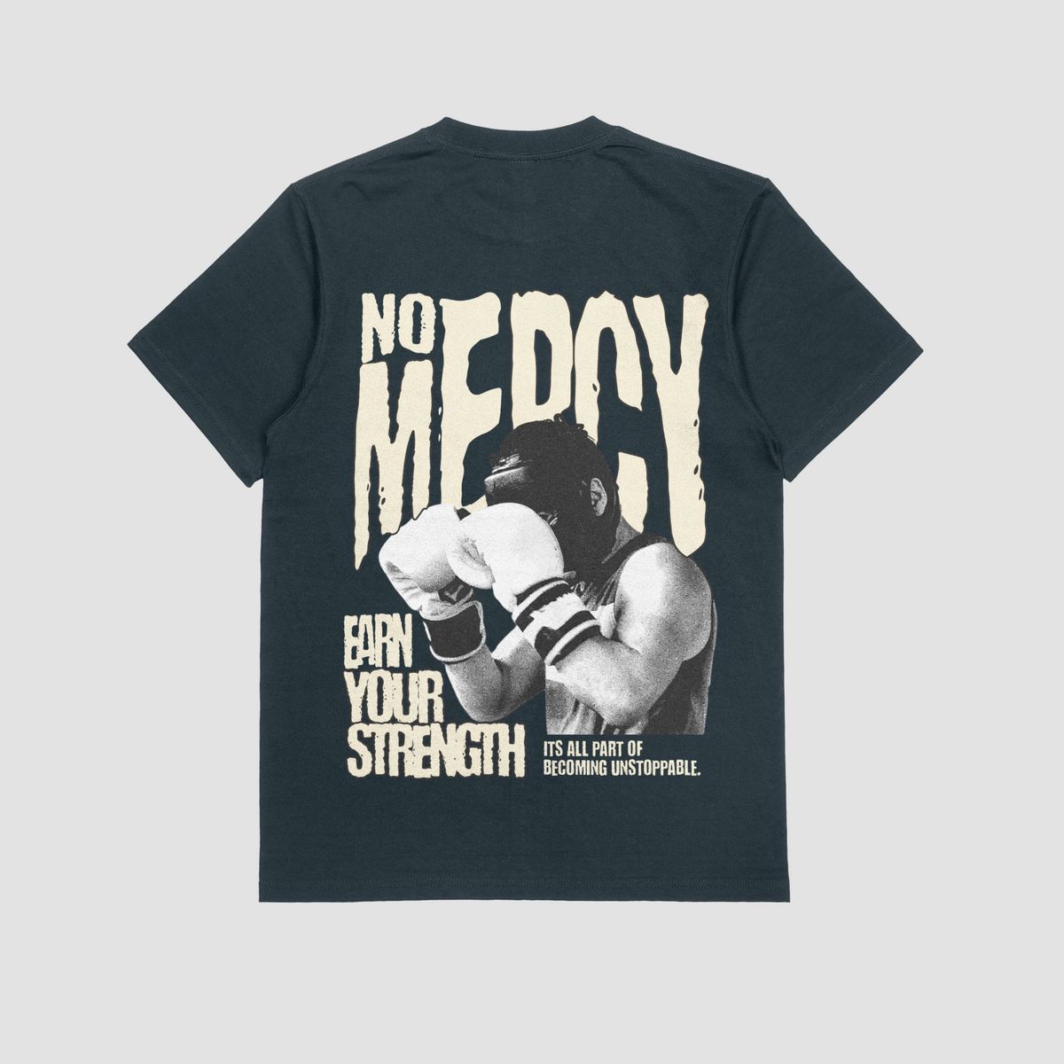the eclipse & co. "no mercy" oversized t shirt
