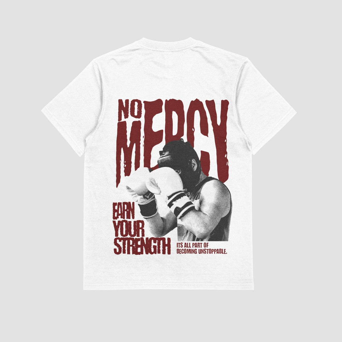 the eclipse & co. "no mercy" oversized t shirt