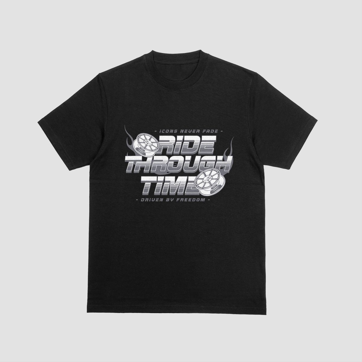 the eclipse & co. "ride through time" oversized t shirt the eclipse & co. "ride through time" oversized t shirt