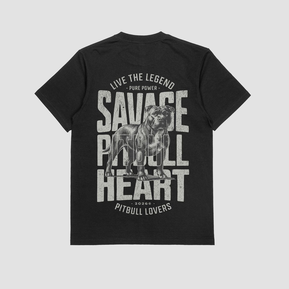 the eclipse & co. "savage pitbull" oversized t shirt the eclipse & co. "savage pitbull" oversized t shirt