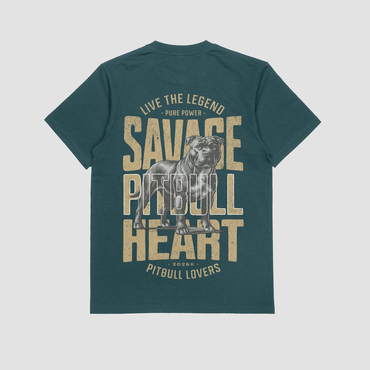 the eclipse & co. "savage pitbull" oversized t shirt the eclipse & co. "savage pitbull" oversized t shirt