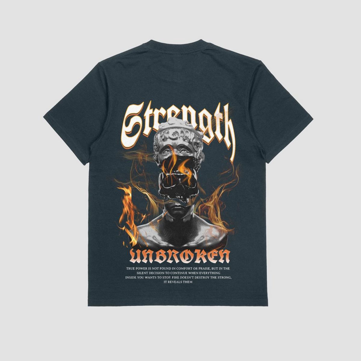 the eclipse & co. "strength" oversized t shirt the eclipse & co. "strength" oversized t shirt