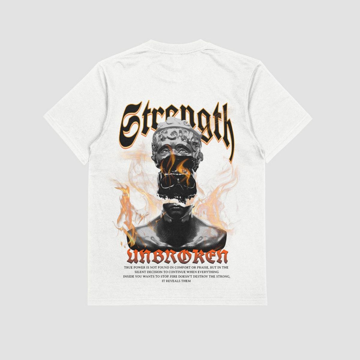 the eclipse & co. "strength" oversized t shirt the eclipse & co. "strength" oversized t shirt