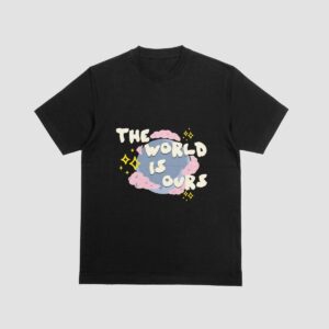 the eclipse & co. "the world is ours" oversized t shirt