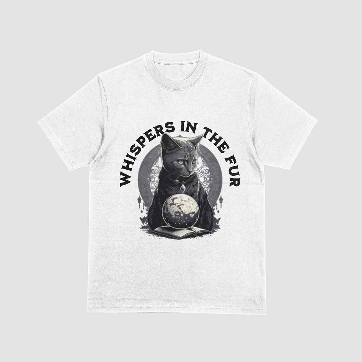 the eclipse & co. "whispers in the fur" oversized t shirt