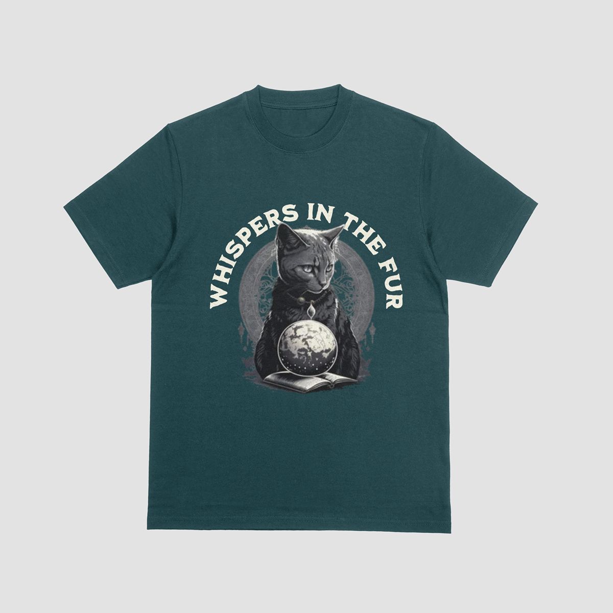 the eclipse & co. "whispers in the fur" oversized t shirt