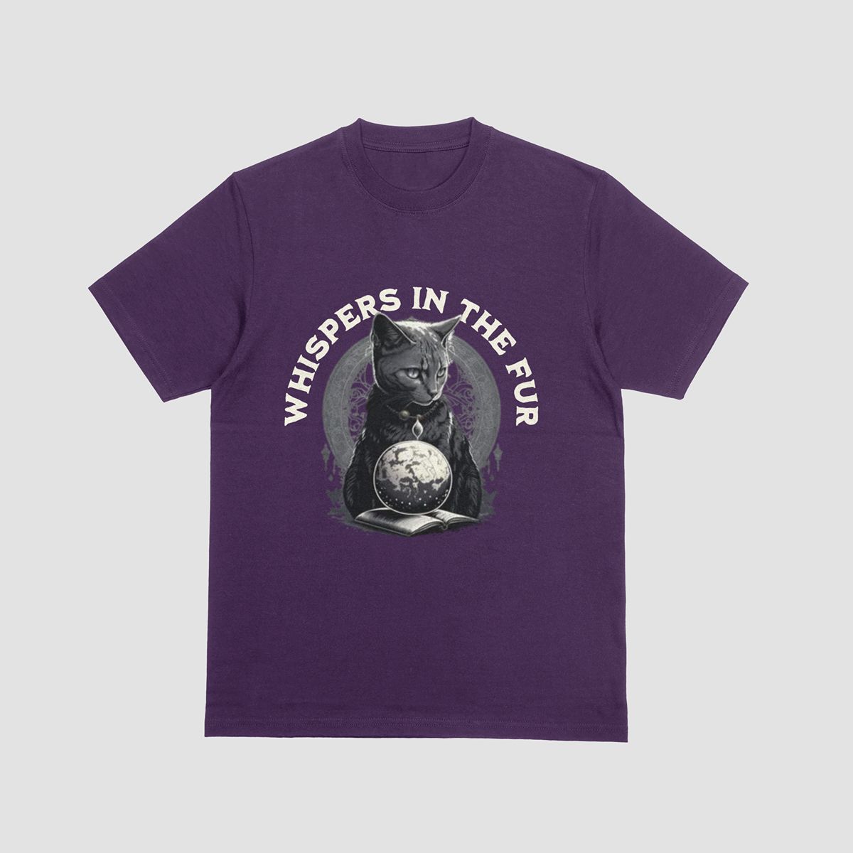 the eclipse & co. "whispers in the fur" oversized t shirt