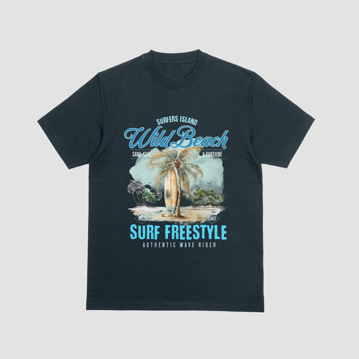 the eclipse & co. "wild beach" oversized t shirt the eclipse & co. "wild beach" oversized t shirt