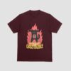 the eclipse & co. "woke up and choose violence" oversized t shirt